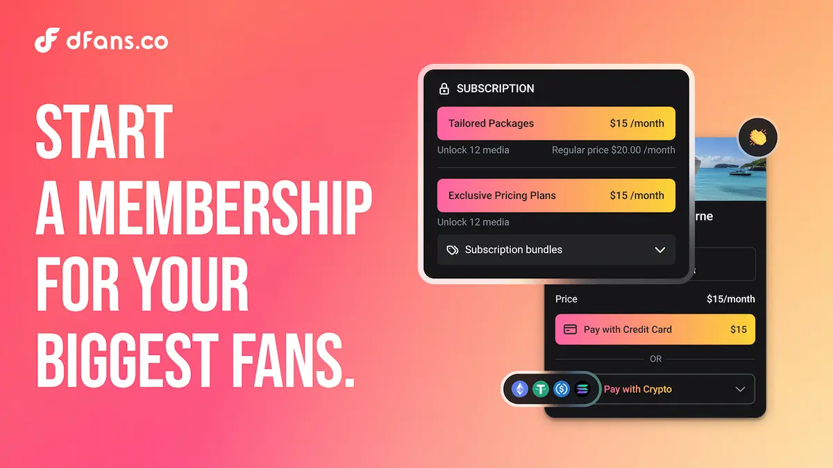 dfans Put your exclusive content behind a paywall for your top fans to subscribe to, generating you recurring revenue.